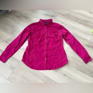 Worthington Fuchsia Stretch Blouse